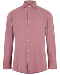 BOSS - Long Sleeve Oxford Shirt - Lyst