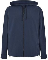 BOSS - Olson Hood Long Sleeve Oxford Shirt - Lyst