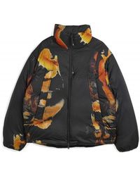 Y-3 - Water Repellent Nylon Medium Puffer Jacket - Lyst
