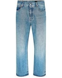 Jacquemus - Jacquard Script Straight Leg Jeans - Lyst