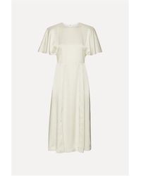 ROTATE BIRGER CHRISTENSEN - Dress With Slits - Lyst