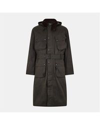 Ralph Lauren - Waxed Trench Coat - Lyst