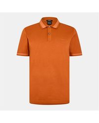 BOSS - Hbb Phillipson Cotton Short Sleeve Polo Shirt - Lyst