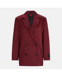 HUGO - Aboma Lightweight Tailored Fit Blazer - Lyst
