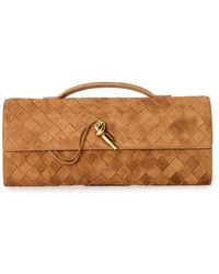 Bottega Veneta - Andiamo Clutch - Lyst