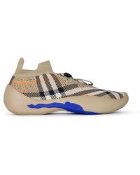 Burberry - Vintage Check Neptune Sneakers - Lyst