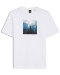 BOSS - Graphic Creature Short Sleeve T-Shirt - Lyst