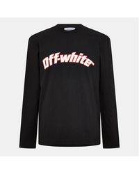 Off-White c/o Virgil Abloh - Logo Skate Long Sleeve T-Shirt - Lyst
