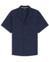 BOSS - Bodywear Short Sleeve Plain Shirt - Lyst