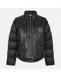 Undercover - Leather Contemporary Cut Jacket - Lyst