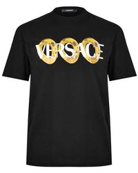 Versace - Ring Graphic T-Shirt - Lyst