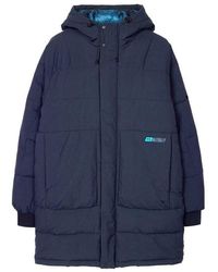 Paul Smith - Recycled Hooded Long Sleeve Padded Parka - Lyst