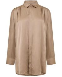 Bottega Veneta - Plain Long-Sleeve Shirt - Lyst