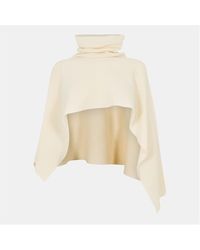 Magda Butrym - Knitted Textured Crew Neck Jumper - Lyst