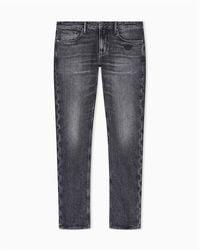 Emporio Armani - J06 Slim-Fit Trousers - Lyst