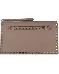 Valentino - Rockstud Clutch Bag - Lyst
