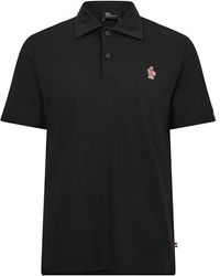 Moncler - Short Sleeve Polo Shirt - Lyst