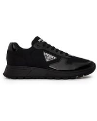 Prada - Triangle Logo Re-Nylon Trainers - Lyst