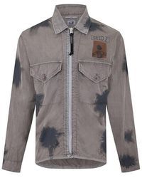 C.P. Company - Seed 2 Zip Overshirt - Lyst