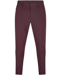 BOSS - Kaito1 T Straight Leg Trousers - Lyst