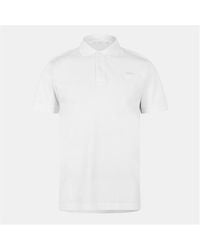 Prada - Logo Cotton Pique Polo Shirt - Lyst
