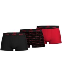HUGO - 3 Pack Design Boxer Shorts - Lyst