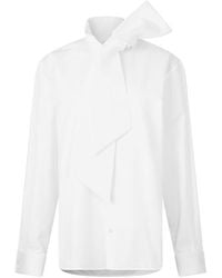 Saint Laurent - Long Sleeve Plain Shirt - Lyst