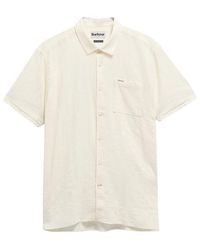 Barbour - Short Sleeve Patterned Shirt - Lyst