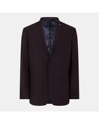 Ted Baker - Ted Burgundy Pwl Jkt - Lyst