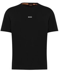 BOSS - Oversized Tchup T-Shirt With Logo Detail - Lyst