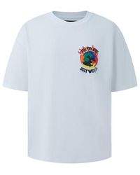 PRETTY BOY UGLY WORLD - The Cotton Crew Neck Oversized Fit T-Shirt - Lyst
