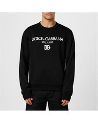 Dolce & Gabbana - Dg Ess Logo Sweat Sn44 - Lyst