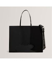 Ted Baker - Ted Web Xl Icon Bag - Lyst
