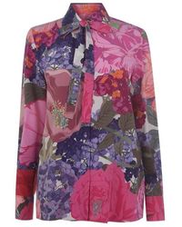 Valentino Floral Blouse - Multicolour