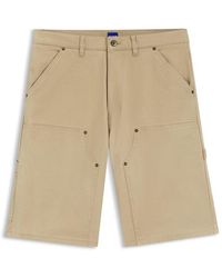 HUGO - Chino Shorts - Lyst