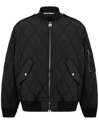 Palm Angels - Monogram Bomber Jacket - Lyst