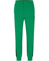 BOSS - Hover Aj Closed Hem Fleece Joggers - Lyst