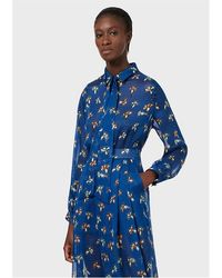 Emporio Armani - Emporio Print Blouse Ld99 - Lyst