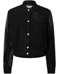 Off-White c/o Virgil Abloh - Off Velvet Varsity Ld63 - Lyst