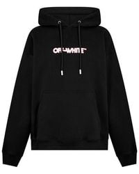 Off-White c/o Virgil Abloh - Round Logo Skate Pull Over Hoodie - Lyst