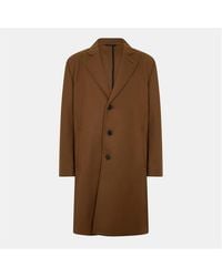 HUGO - Malox2341 Overcoat - Lyst