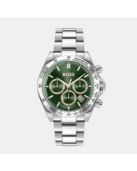 BOSS - Gents Hero Stainless Steel Bracelet Watch - Lyst
