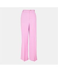 BOSS - Tacilana Wide Leg Trousers - Lyst