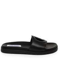 Steve Madden - Mayke Solid Flat Sandals - Lyst