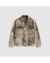 Levi's - Trucker Camo Relaxed Fit Denim Jacket - Lyst