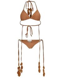 ISABEL BEACHWEAR - Plumage Triangle Bikini - Lyst