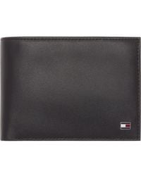 Tommy Hilfiger - Eton Flap And Coin Pocket Leather Wallet - Lyst