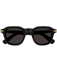 Cartier - Ct0536S Round Rectangle Sunglasses - Lyst