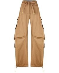 Off-White c/o Virgil Abloh - Full Length Mid Rise Gabardine Cargo Trousers - Lyst