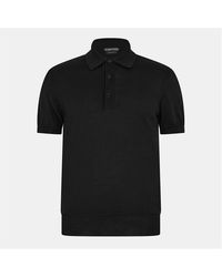 Tom Ford - Tf Cotton Short Sleeve Polo Shirt - Lyst